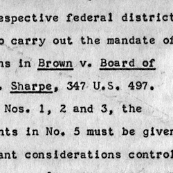 Brown v. Board Decree