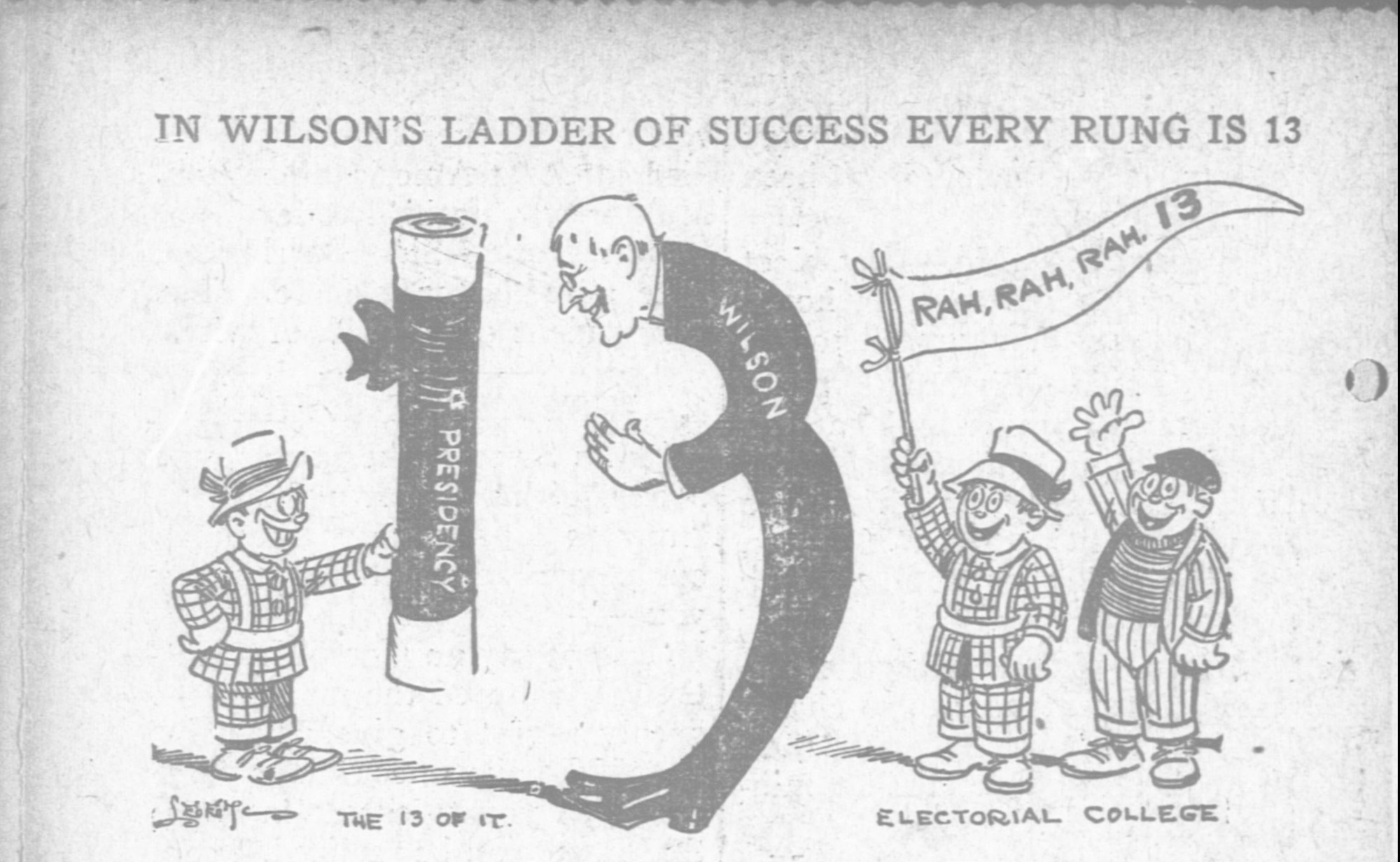 Election of Woodrow Wilson