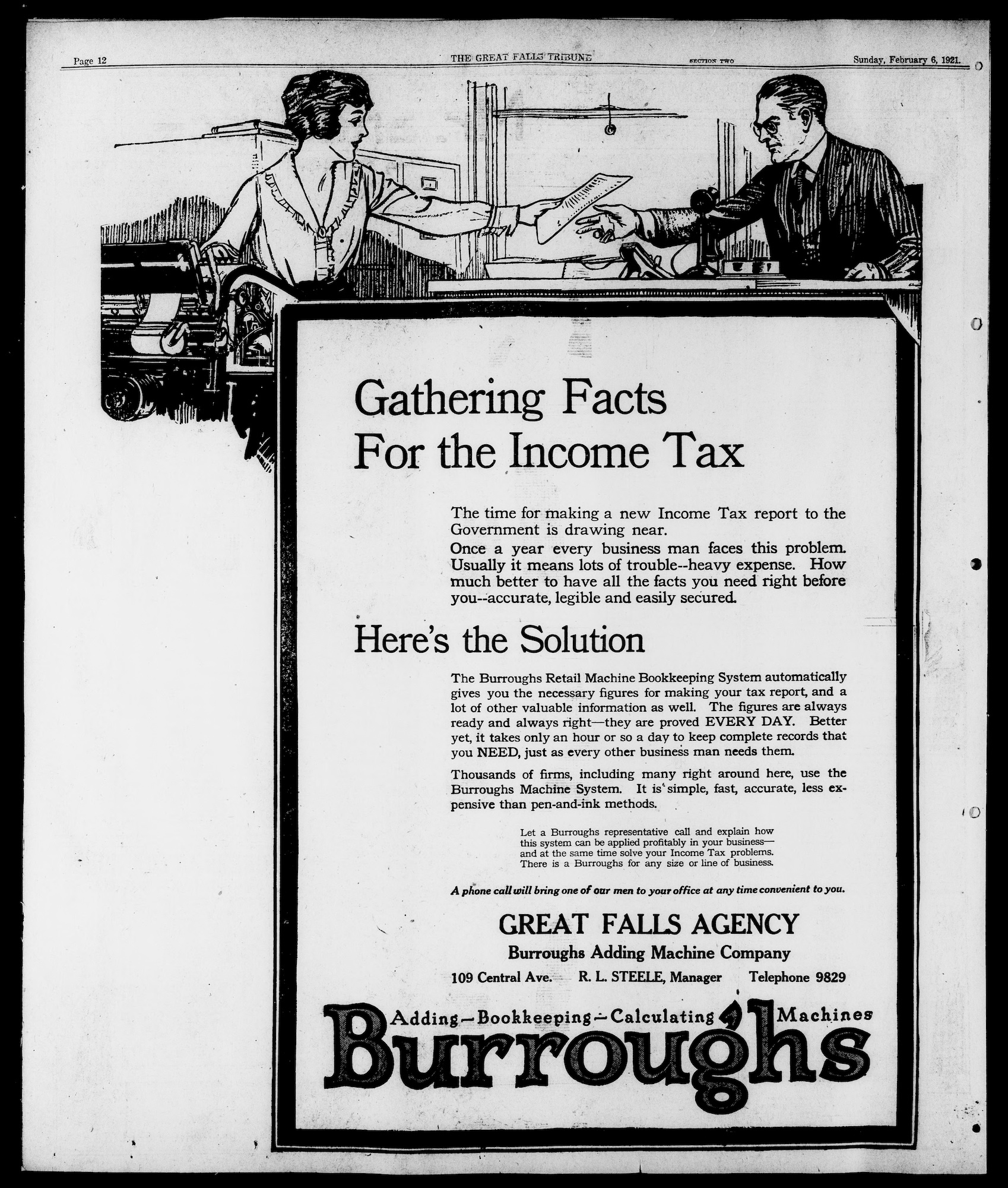 Gathering Facts for the Income Tax