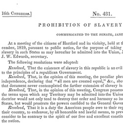 Prohibition of Slavery in Missouri
