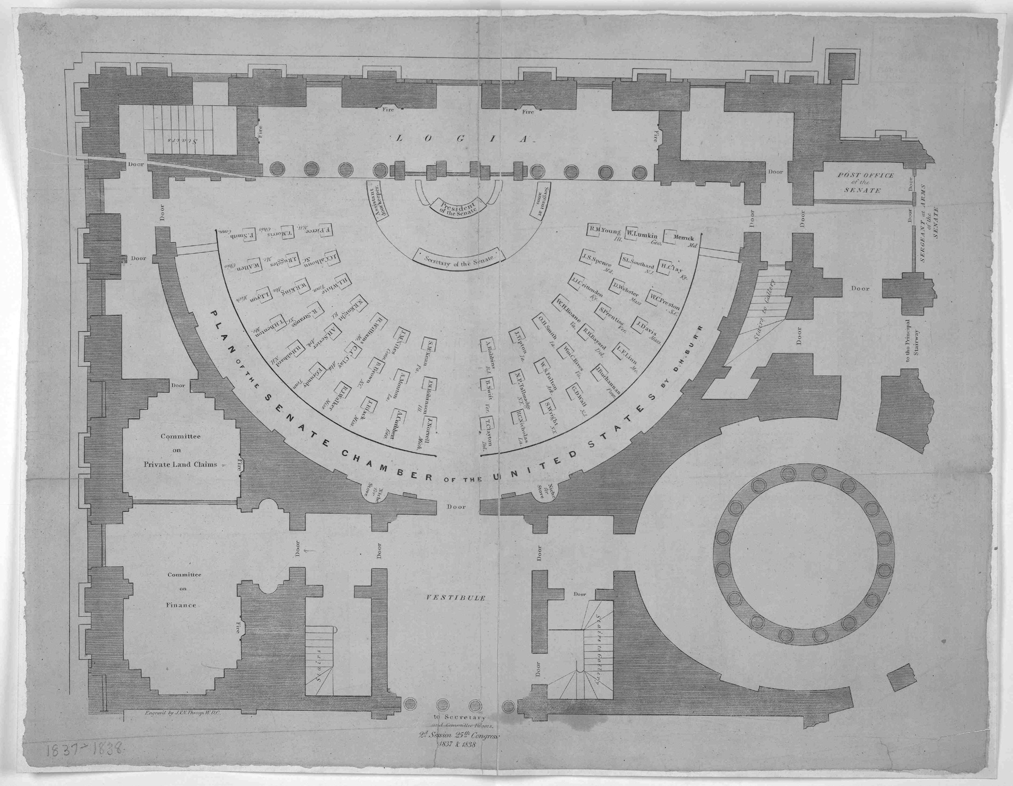Senate Chamber Plan