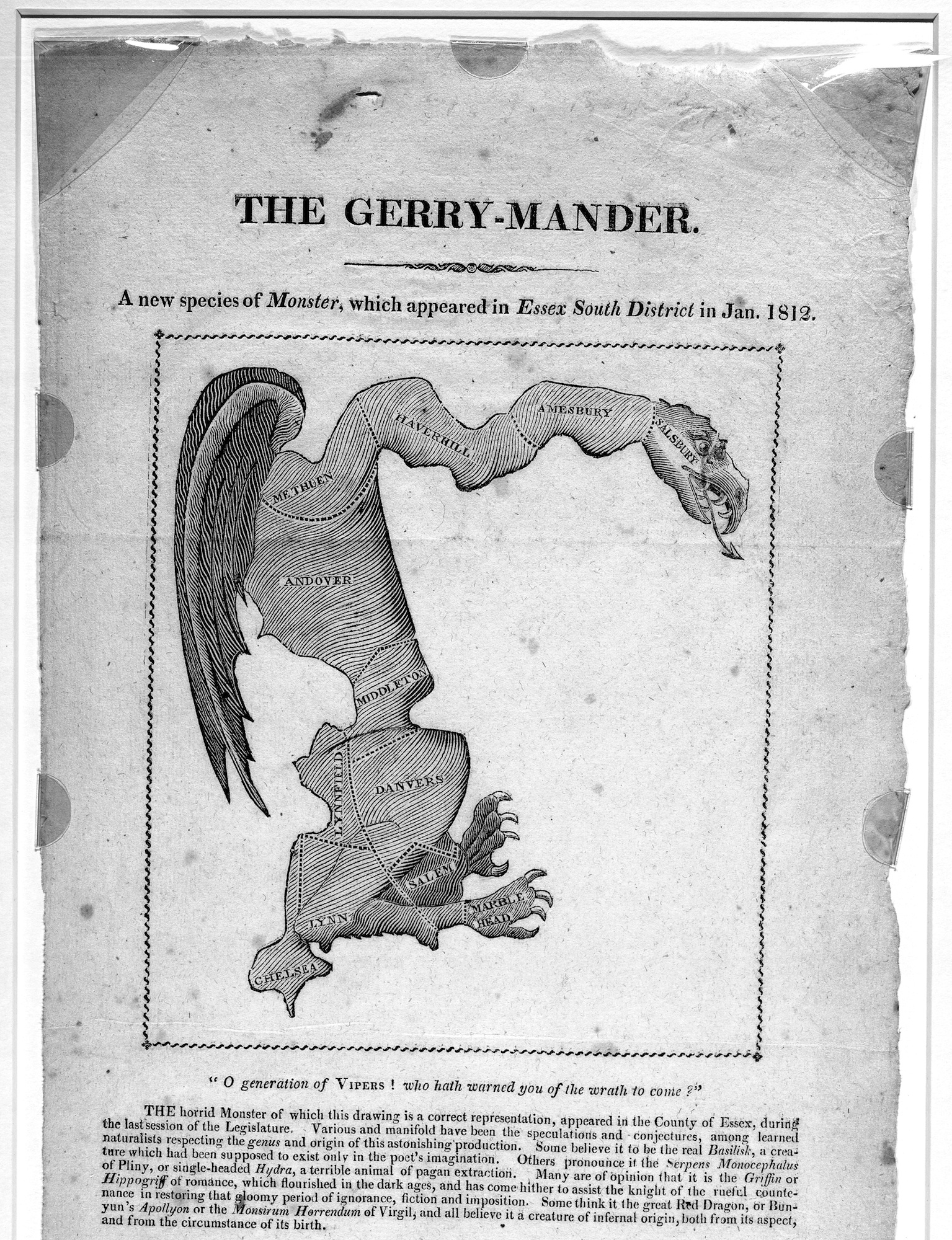 The Gerrymander of Massachusetts