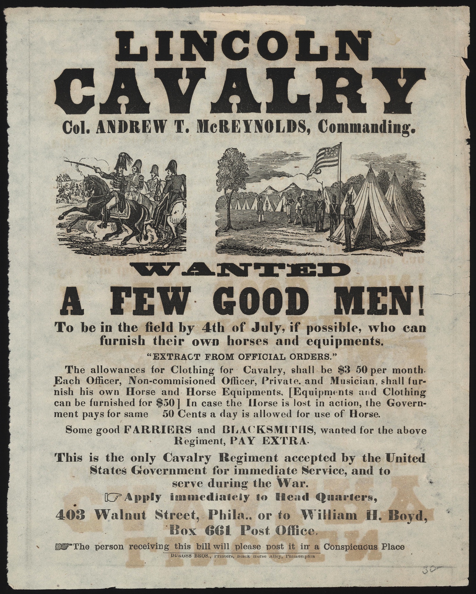 Wanted. A Few Good Men!